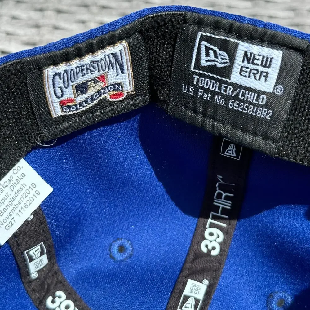 New Era 39Thirty Seattle‎ Mariners Cooperstown Baseball Hat Royal Blue Toddler